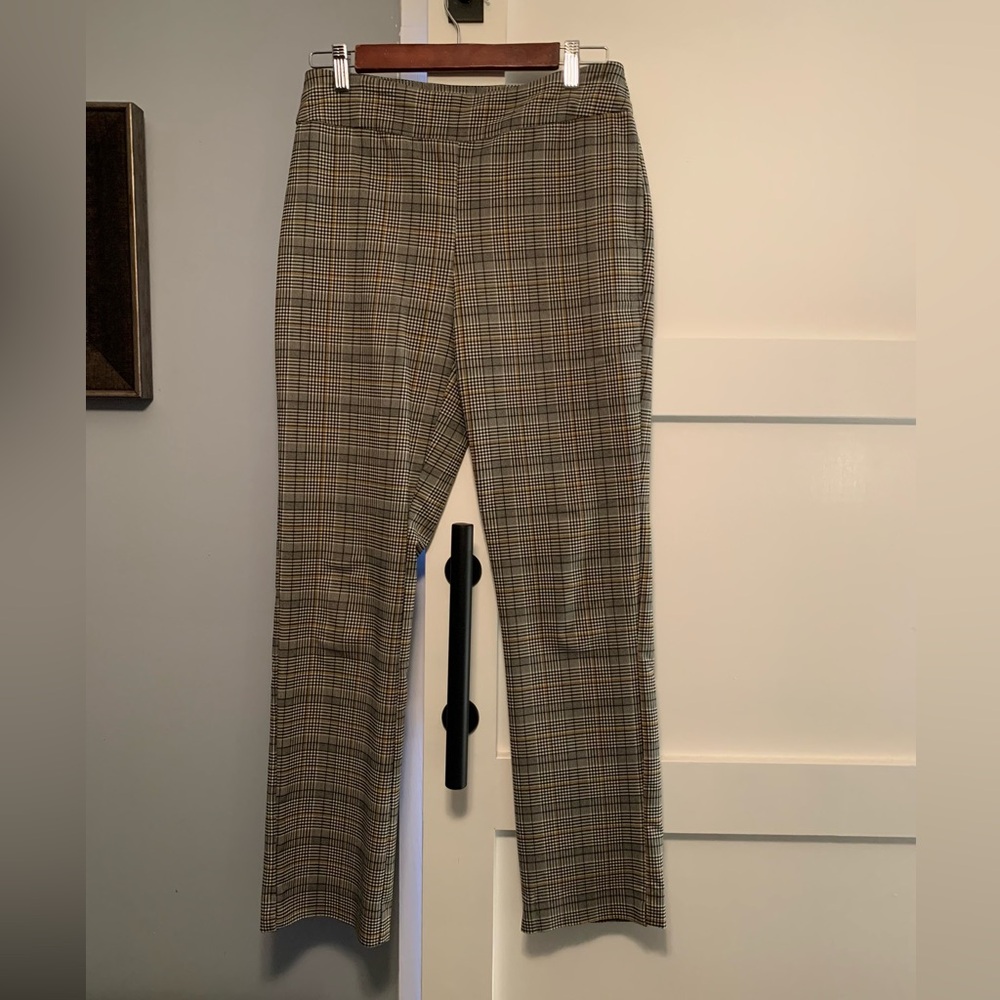 Women's Elegant Plaid Trousers